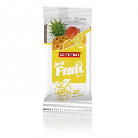 Nutrend Tyčinka Just fruit EXOTIC 30g / 0,65 € s DPH